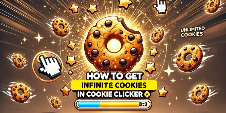 HOW TO GET INFINITE COOKIES IN COOKIE CLICKER